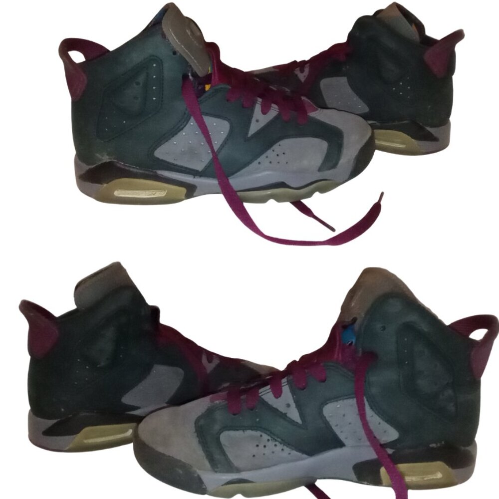 Jordan 6 Retro Bordeaux Sneakers Size 4.5Y
